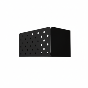 Panier Pegboard Large en métal noir XXL pour rangement outils garage