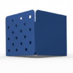 Paniers métalliques de rangement - accessoires pegboard pour vrac